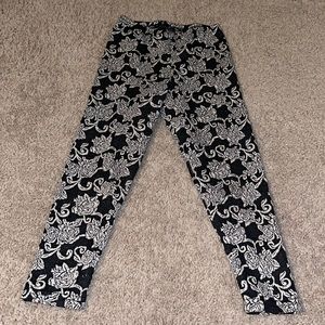Flower leggings